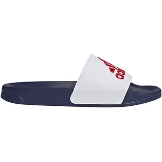 Shower Adilette Cloud White / Better Scarlet / Victory Blue 38