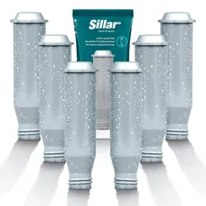 Sillar 6 Pack Wasserfilter, Wasserfilter Ersatz für Krups Kaffeemaschinen F088, AEL01, TCZ6003 | Erhöht die Lebensdauer des Gerätes