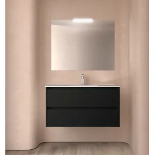 Salgar Noja Komplett-Set 1000 2 Schubladen Black Satin