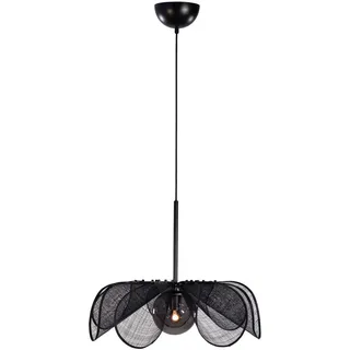 Markslöjd Pendelleuchte , Grau, Schwarz , oval , 63x50x63 cm , beliebig kürzbar , Lampen & Leuchten, Innenbeleuchtung, Hängeleuchten, Pendelleuchten