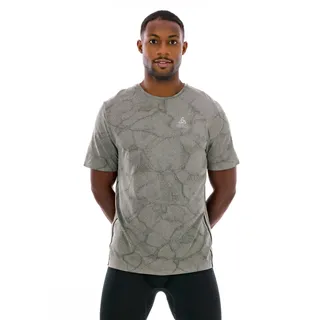 Odlo The Zeroweight Engineered Chill-tec Running T-shirt shadow melange (11003) S