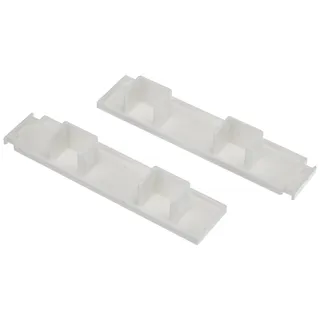 GARDINIA Gardinenschiene GE2 2-läufig Ø 0 mm 0 cm Weiß