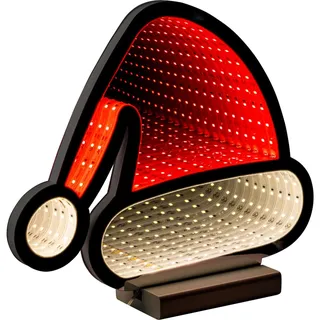 Weihnachtsmannmütze Infinity 62 LED 30x24,5 cm Weihnachtsdeko Beleuchtung deko