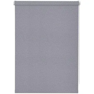 GARDINIA Rollo, Blickdicht, Klemmrollo EASYFIX Lilly Green, Montage zum Klemmen, Lichtdurchlässig, Rollo für Fenster ohne Bohren, Hellgrau/Grau, 60 x 160 cm