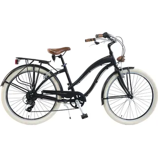 Via Veneto by Canellini Fahrrad Cruiser Frau Aluminium - Schwarz - Schwarz
