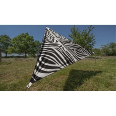 Bild Sonnensegel TC-Zip Canvas Zebra Druck