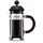 Caffettiera French Press Schwarz – 350ml / 3 Tassen Kaffeebereiter – Borosilikatglas – Edelstahlfilter – BPA-frei & spülmaschinengeeignet – Made in Portugal