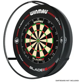 WINMAU Dartboard-Beleuchtung Bundle Plasma + Surround Schwarz 4305