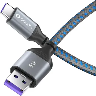 Sonero USB-C auf USB-A USB 2.0 Verbindungskabel 1m