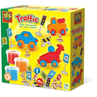 SES Creative Knete Verkehr mehrfarbig