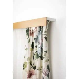 GARESA Gardinenschiene 3-läufig Ø 0 mm 120 cm Braun