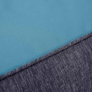 Grosse Wasser- und Wetterbeständige Rechteckige Fußbank, für Innen und Außen, UV-beständig, grünblau, robustes Material für Garten und Pool - Blau