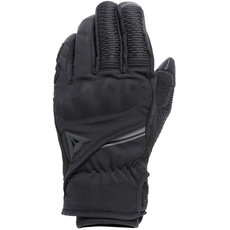 Bild von Trento D-Dry® Motorradhandschuhe, wasserdicht, mit Knöchelschützern, Mann, Schwarz/Schwarz, S