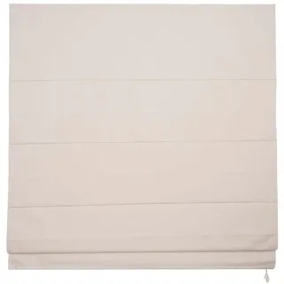 LIEDECO Raffrollo mit Klettschiene freihängend, beige