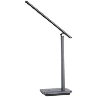 Eglo Led-Tischleuchte , Grau, Schwarz, Weiß , Kunststoff , 11.5x35x16 cm , Lampen & Leuchten, Innenbeleuchtung, Tischlampen