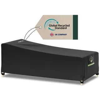 Awnic gartenliege Abdeckung 200 x 75 x 40 cm Schwarz