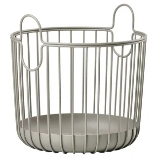 ZONE Denmark Inu Aufbewahrungskorb Ø 20 x H 20 cm taupe