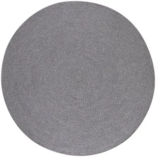 Steffensmeier Handwebteppich 150/150 cm Bali Plain , Naturmaterialen , Rund , 150x150 cm , für Fußbodenheizung geeignet , Teppiche und Böden, Teppiche, Webteppiche