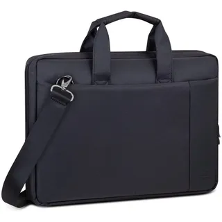 RivaCase® Rivacase 8231 Laptoptasche bis 15.6 Zoll - 39,5 x 29,5 x 7cm – Kompakte gepolsterte Aktentasche für Notebooks für Damen und Herren, wasserabweisende Laptophülle für Arbeit, Reise, Uni