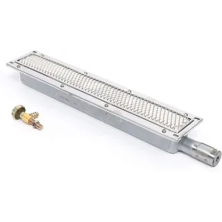 Gasgrill Infrarotbrenner, Edelstahl, Einfache Installation, Silber