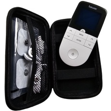 caseroxx Schutztasche für TENS/EMS/Reizstromgeräte passend für Beurer EM 49 / EM 59 Aufbewahrungstasche Massagegerät