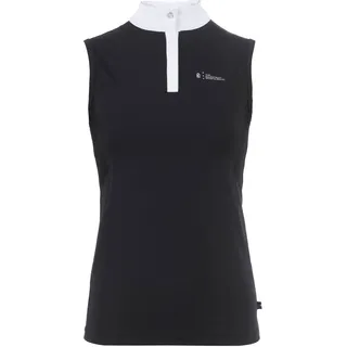 Cavallo Turniershirt Damen ärmellos black Sportswear FS 2024, Größe:38 - Schwarz