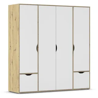 Rauch Drehtürenschrank »Kleiderschrank Schrank Garderobe Wäscheschrank NARAI mit Schubladen« in Germany