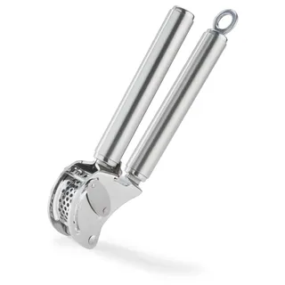 Rösle Knoblauchpresse mit Abstreifer, flexibles Sieb, spülmaschinengeeignet,