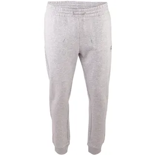 Sweathose LOTTO, Damen, Gr. L (52/54), Normalgrößen, grau (high, rise), 75% Baumwolle, 22% Polyester, 3% Viskose, unifarben, Hosen Sweathose, - innen weich angraut