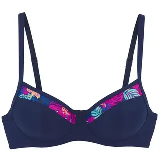 LASCANA Bügel-Bikini-Top Damen navy Gr.38 Cup E