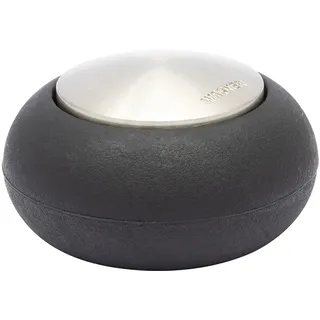 Wagner Boden-Türstopper EH 5176 Edelstahl-Optik Metall