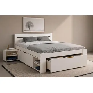 OTTO home HANNES 160 x 200 cm Weiß
