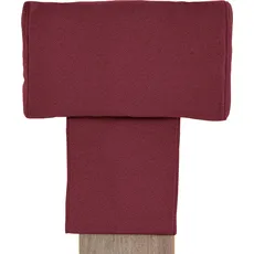 DOMO collection Kopfstütze »Kea einfach über die Rückenlehne zu legen«, in vielen Farben erhältlich, rot