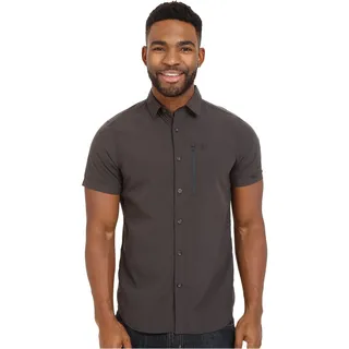Fjällräven Abisko Hike Kurzarmhemd Dark Grey XL