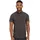 Kurzarmhemd Dark Grey XL