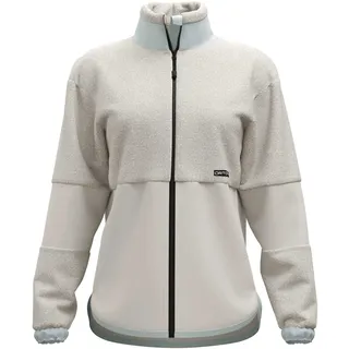 Ortovox Damen Fleece Teddy Jacke (Größe XL, beige)