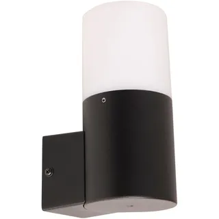 NÄVE Außenwandleuchte Aluminium H 16,5 cm 1 Stück schwarz