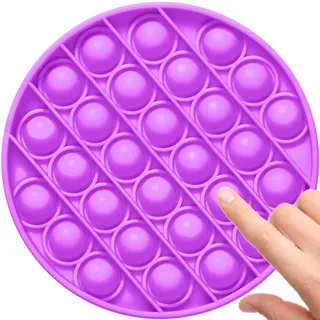 Push Pop It Bubble Sensorisches Fidget Rund Spielzeug Kinder Stressabbau Anti Stress Autism Toy Relief Fingerspielzeug Stressabbau Antistress Lernspielzeuge Retoo