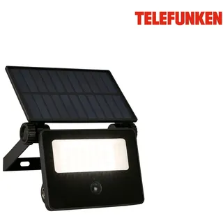 Telefunken LED Strahler Solar Bewegungsmelder, Dämmerungssensor,