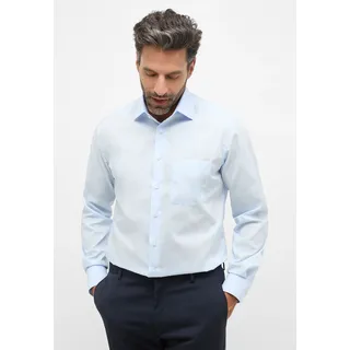 Eterna Langarmhemd »MODERN FIT« NON IRON (bügelfrei), blau
