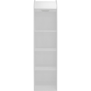 Rollladenschrank MÄUSBACHER "Jalousieschränke", weiß (kreidegrau matt lack nb, weiß), B:46cm H:192cm T:44cm, Schränke, Rollladenschrank