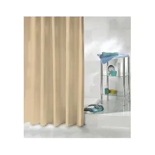 KLEINE WOLKE Duschvorhang Kito 180 x 200 cm beige