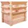Hochbeet klassisch 90 x 66 x 73 cm Beige