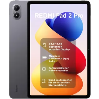 Xiaomi Redmi Pad Pro 12,1" 5G (2025) 6 GB RAM 128 GB Graphite Gray