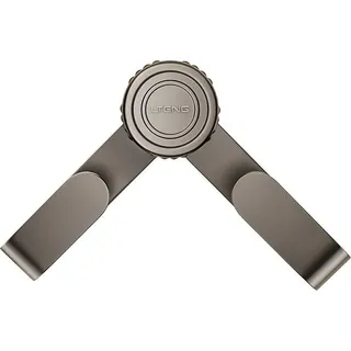 INF Saugfähiger Topfdeckelhalter Wandmontage Drehbar 2er-Pack Gun Gray - Dunkelgrau