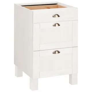 Home affaire Unterschrank »Oslo«, 50 cm breit, ohne Arbeitsplatte, 3 Schubladen, beige