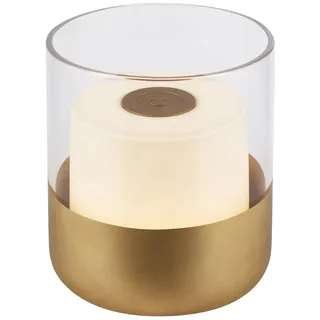 Briloner Mini LED Tischlampe Goldfarbig 2 St.