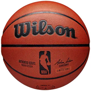 Wilson NBA Authentic Series Indoor-Outdoor Ball WZ2016501XB, Unisex basketballs, Orange, 7 EU