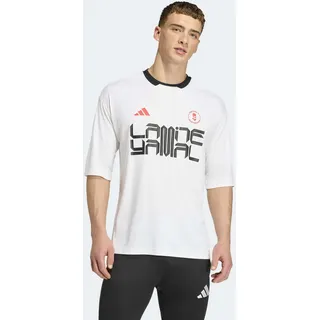 adidas Lamine Yamal House Of Tiro Kurzarm-t-shirt - White - L,