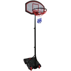 Happy Garden - Basketballkorb auf Standfuß, höhenverstellbar von 165 bis 205 cm